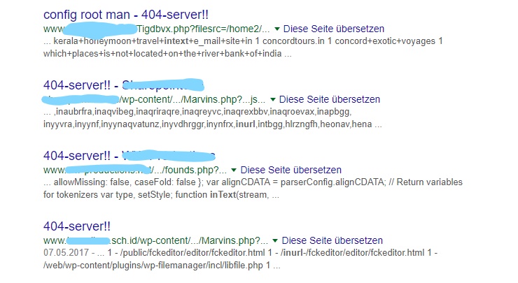404-server!! Sites